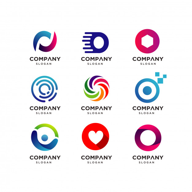 626x626 Collection Of Letter O Logo Design Templates Vector Premium Download