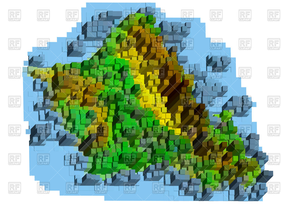 1200x851 Oahu Abstract Map Vector Image Of Signs, Symbols, Maps Arkela