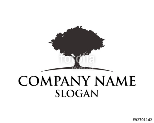 500x400 Oak Tree Logo Stock Image And Royalty Free Vector