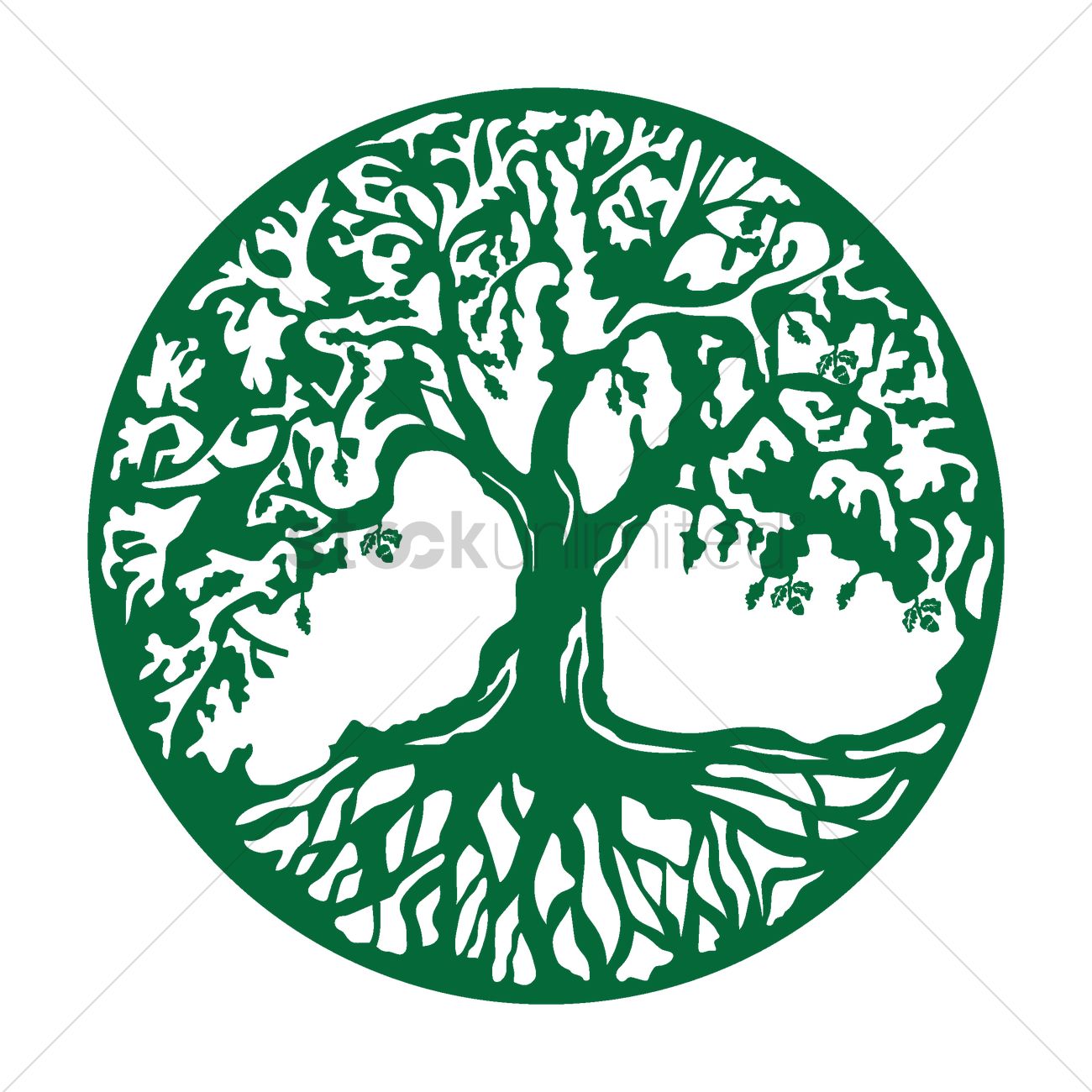 1300x1300 Oak Tree Icon