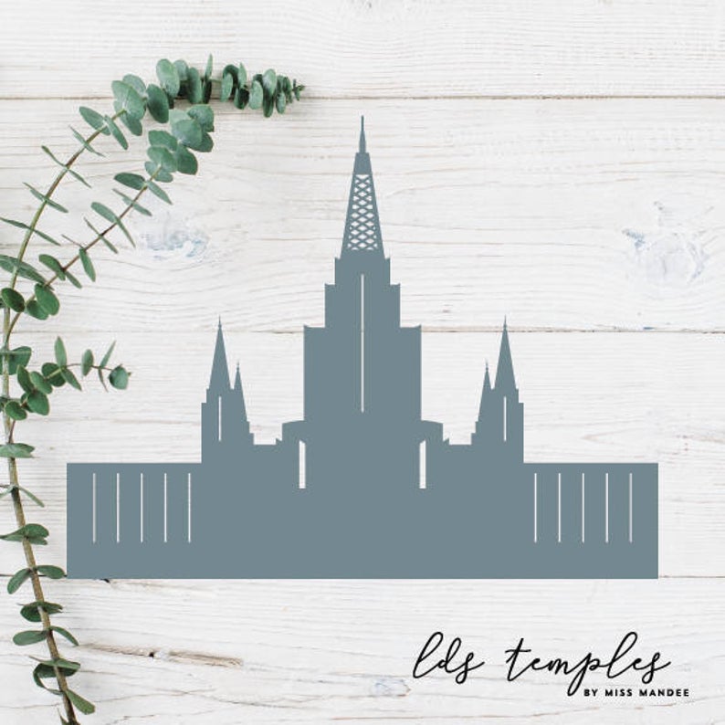 794x794 Oakland California Lds Temple Digital Download Etsy