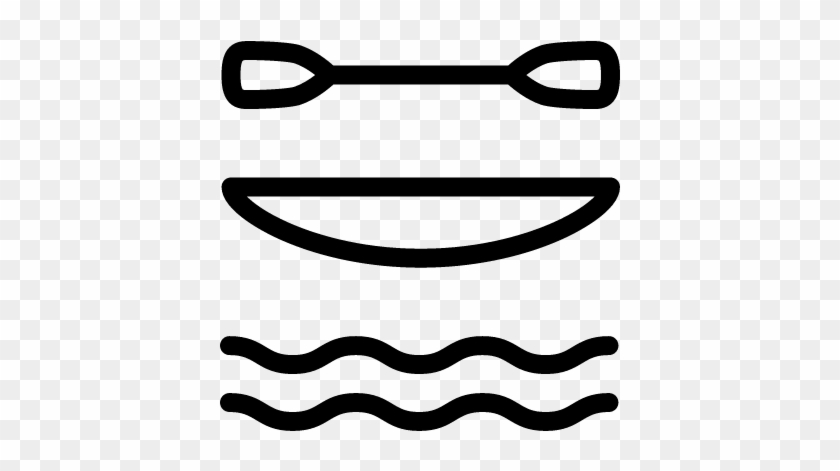 840x471 Canoe With Oar Vector