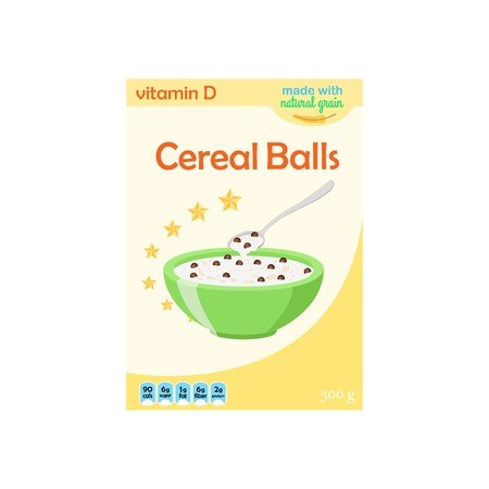 450x450 Cereal Chocolate Balls Box Oatmeal Breakfast Organic Muesli