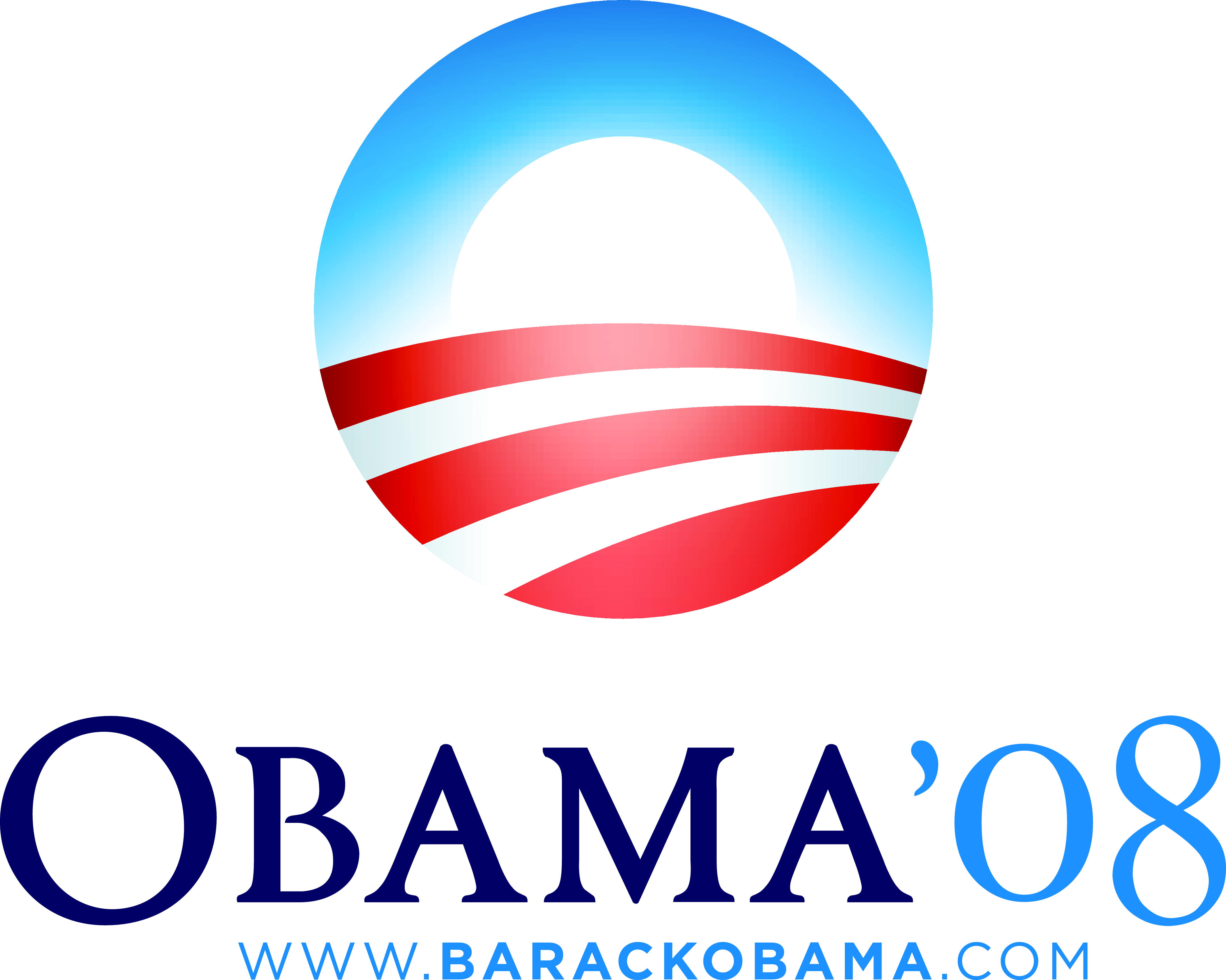 4320x3455 High Resolution Obama Gradient Logo Obama Media