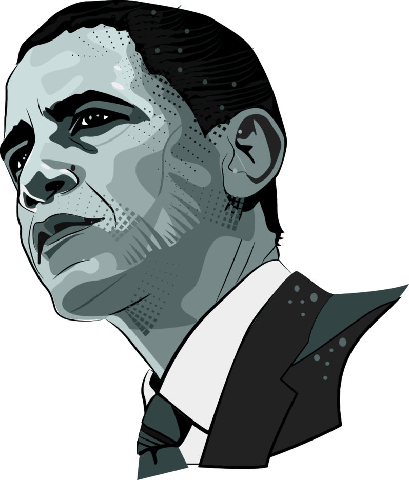 797x936 Barack Obama Vector Image Freevectors