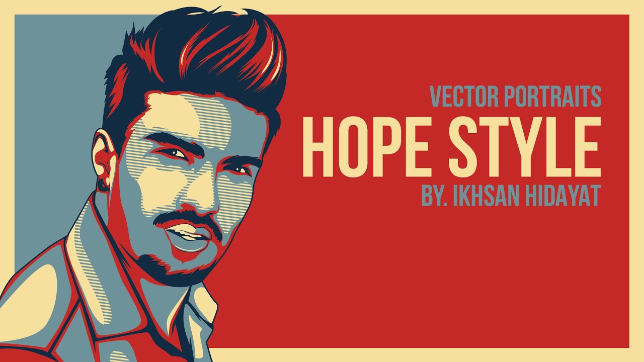1280x720 Obama Hope Style Tutorial Vector