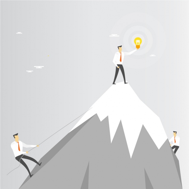 626x626 Employees Working For The Objectives Vector Free Download