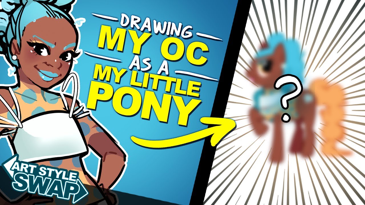 1280x720 Drawing My Oc As A My Little Pony! Vector Art Style Swap