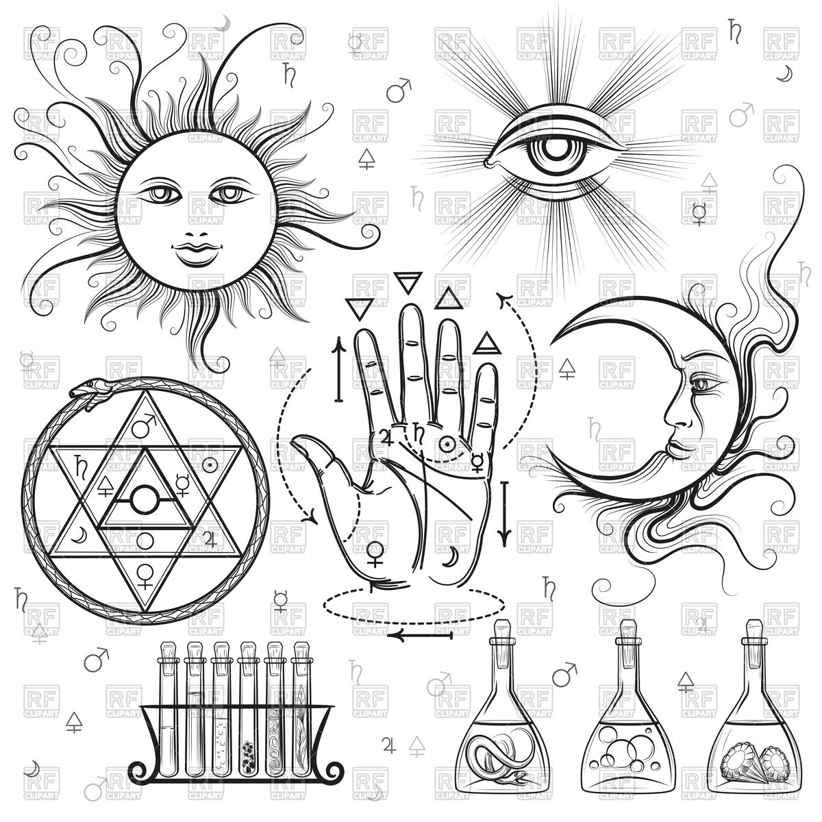 masonic and occult symbols illustrated free download