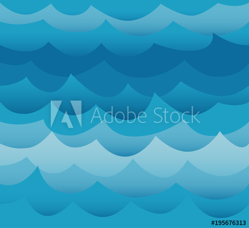 Waves Seamless Pattern Vector Ocean Sea Water Blue Cut Out Paper 500x458 Waves Seamless Pattern Vector Ocean Sea Water Blue Cut Out Paper