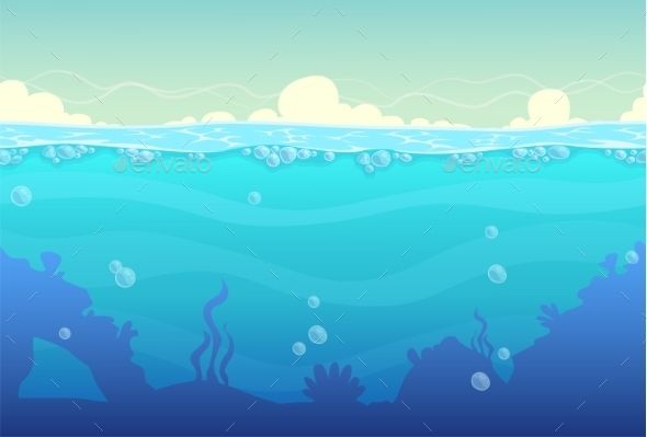 590x399 Underwater Seamless Landscape