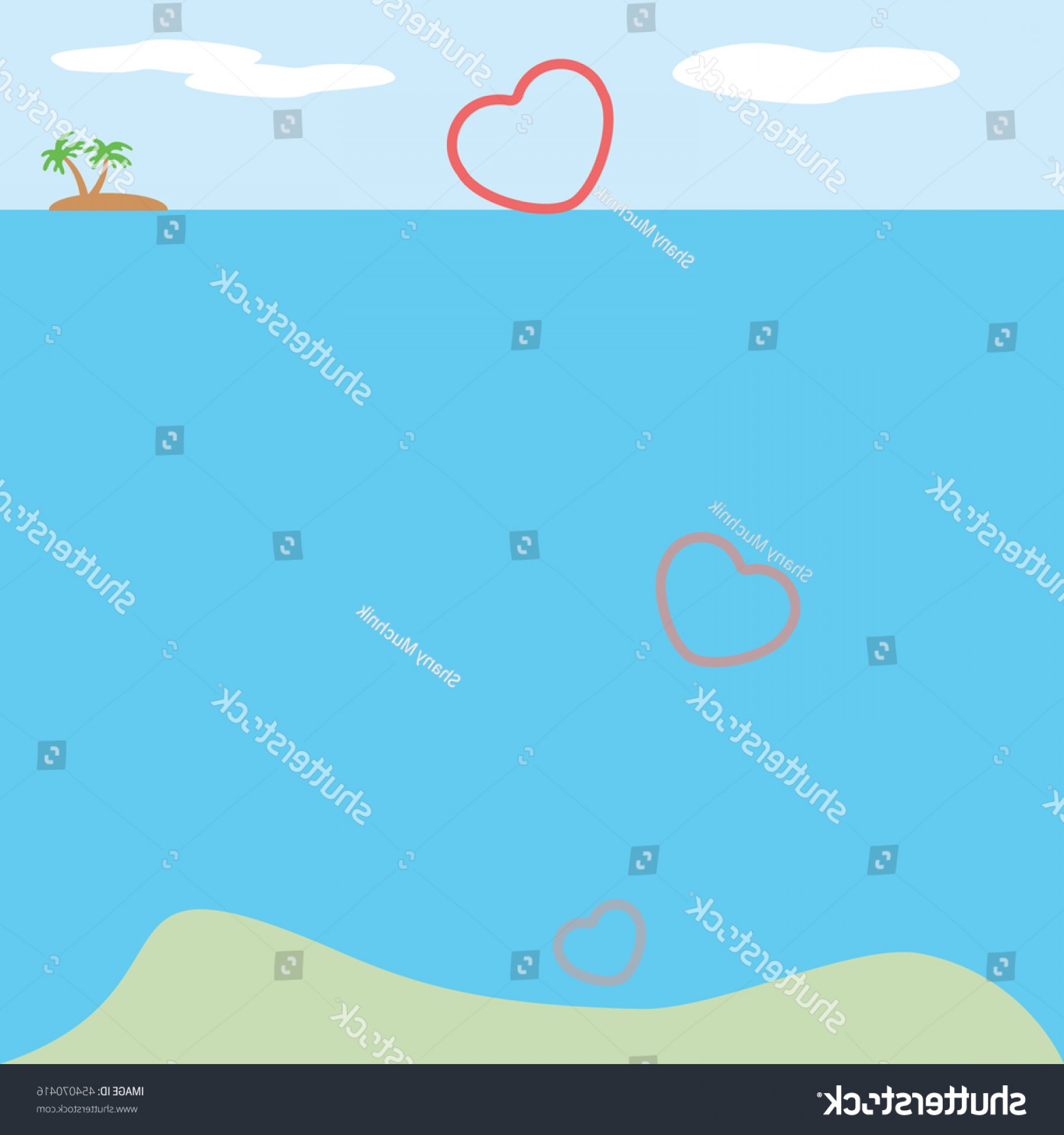 1800x1920 Hearts Ocean Vector Icon Art Soidergi