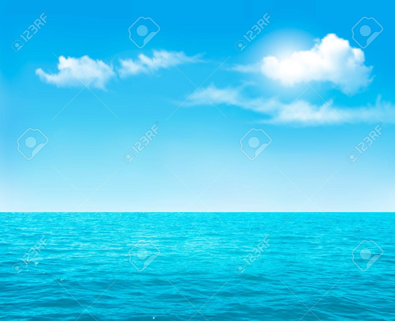 Ocean Clipart Blue Ocean 1300x1056 Ocean Clipart Blue Ocean