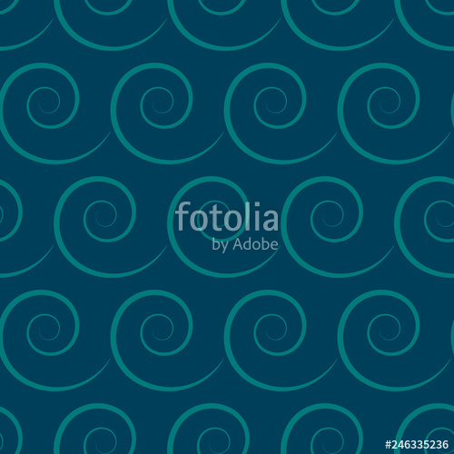 Seamless Pattern With Wave On Sea, Ocean Vector Stock Image 500x500 Seamless Pattern With Wave On Sea, Ocean Vector Stock Image