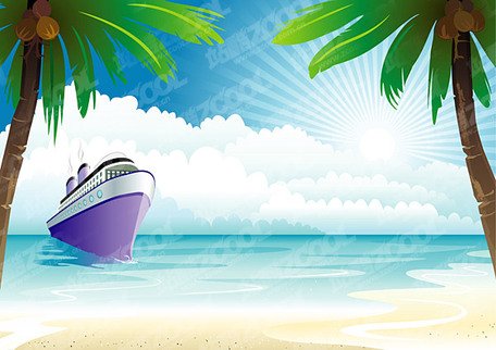 Free Cruise On The Ocean Vector Cruises Clipart And Vector 456x322 Free Cruise On The Ocean Vector Cruises Clipart And Vector