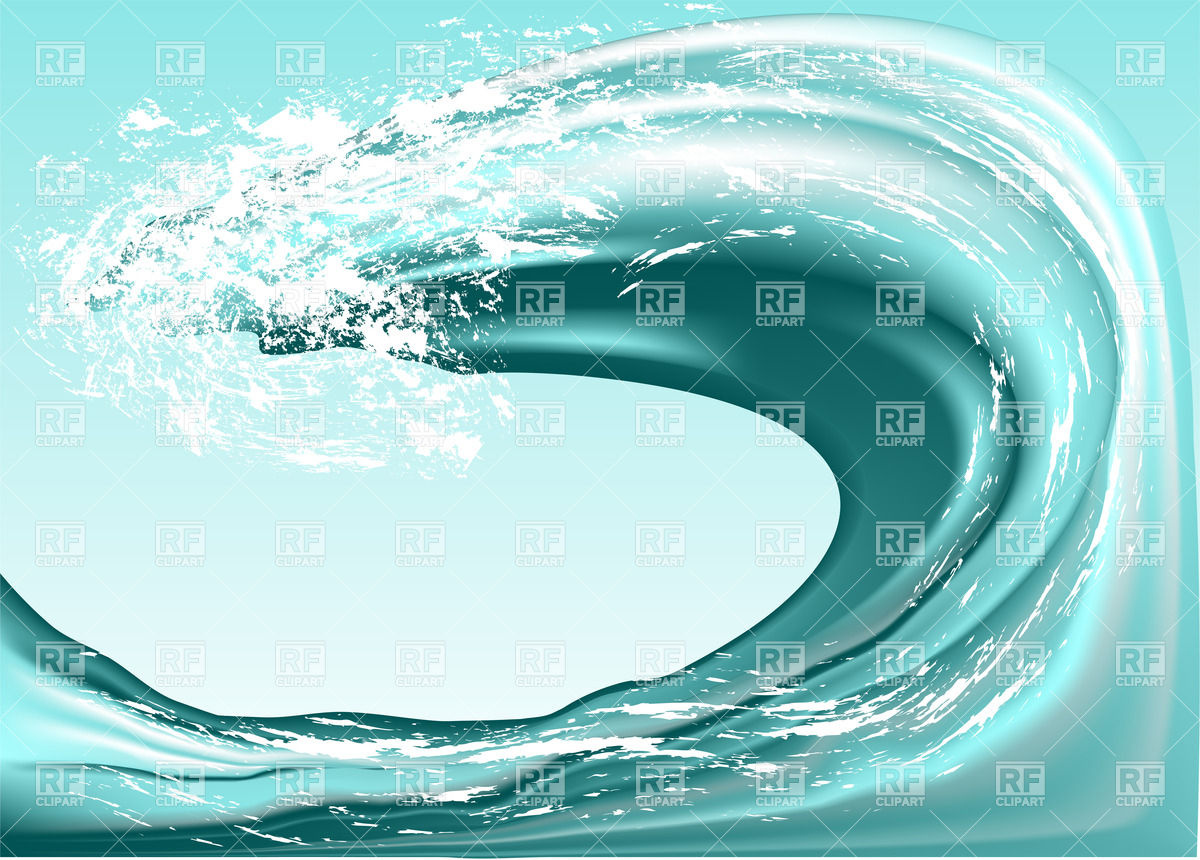 1200x860 Ocean Wave Vector Image Of Backgrounds, Textures, Abstract