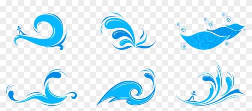 840x369 Wind Wave Euclidean Vector Clip Art