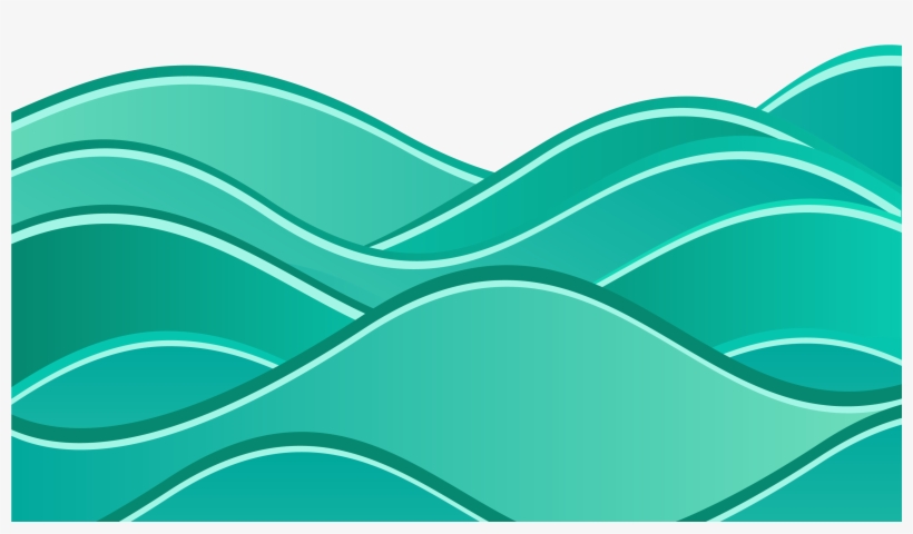 820x480 Ocean Wave Vector Png