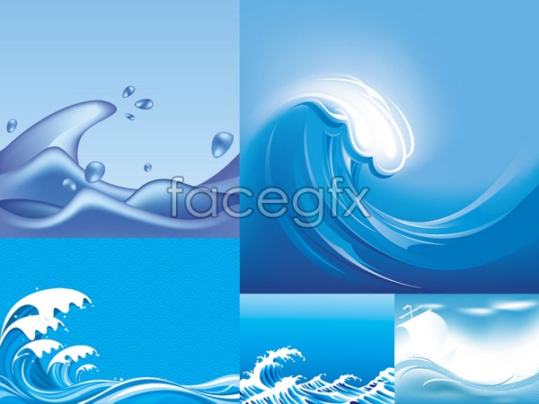 600x450 Ocean Waves Waves Vector Over Millions Vectors, Stock Photos, Hd