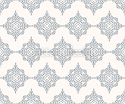 480x400 Dotted Octagon Seamless Vector Pattern