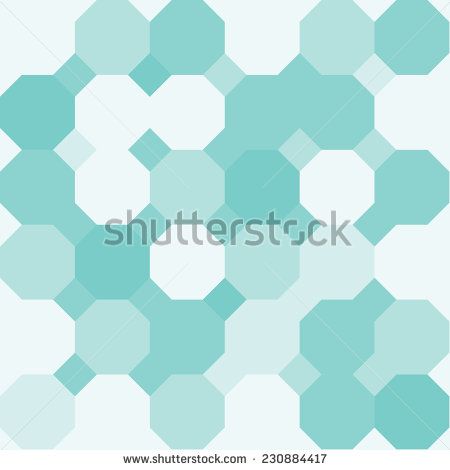 450x470 Green Octagon Shape Pattern Background