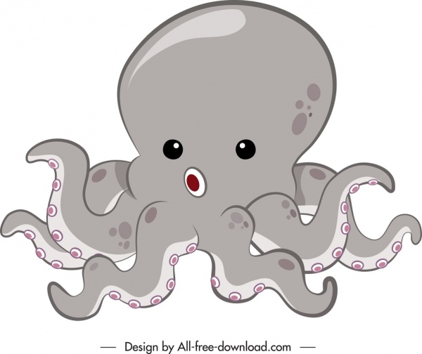 Octopus Icon Vector