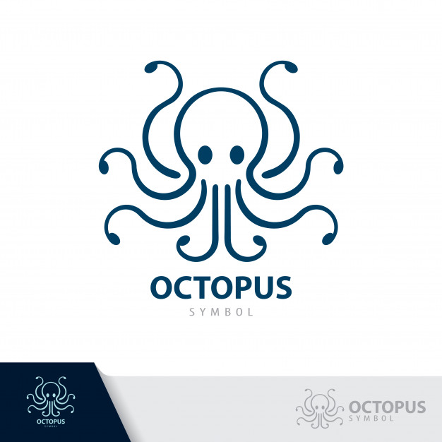 626x626 Octopus Symbol Icon Vector Premium Download