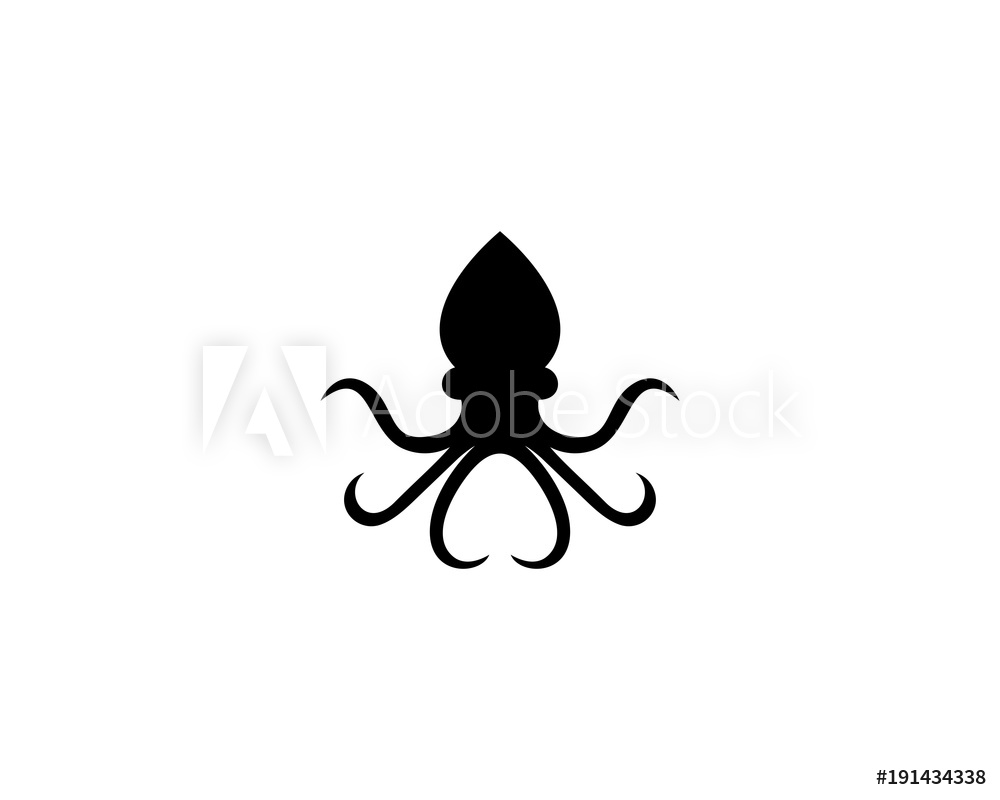 1000x800 Photo Art Print Octopus Logo Icon Vector Template Europosters