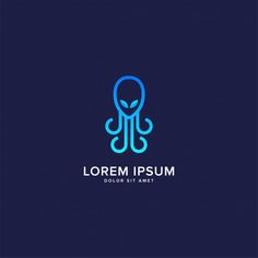 Octopus Logo Vector