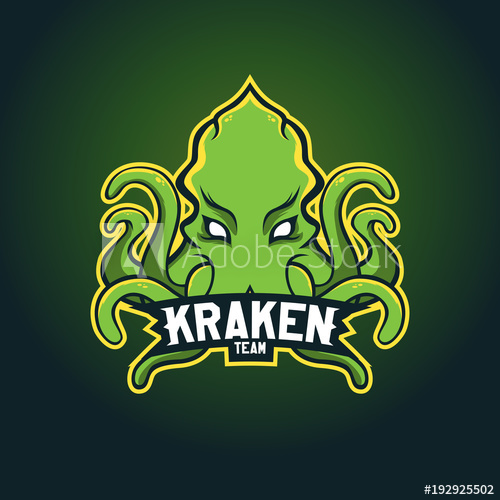 500x500 Modern Professional Logo For Sport Team Kraken Mascot Octopus