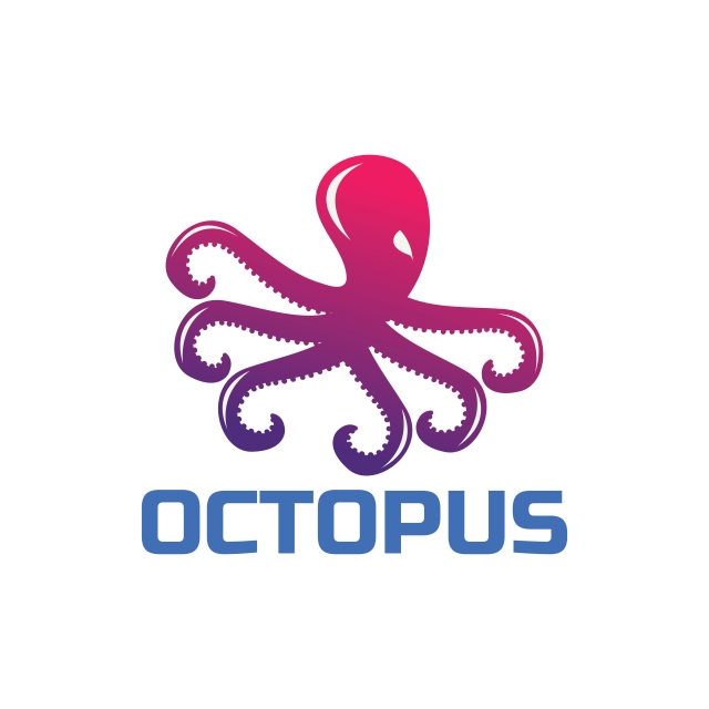 Octopus Logo Vector at Vectorified.com | Collection of Octopus Logo ...