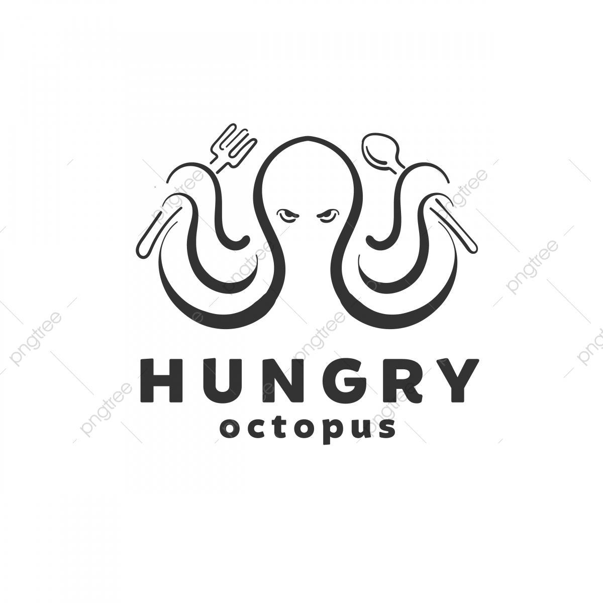 1200x1200 Octopus Seafood Logo Inspirations, Food, Logo, Art Png And Vector