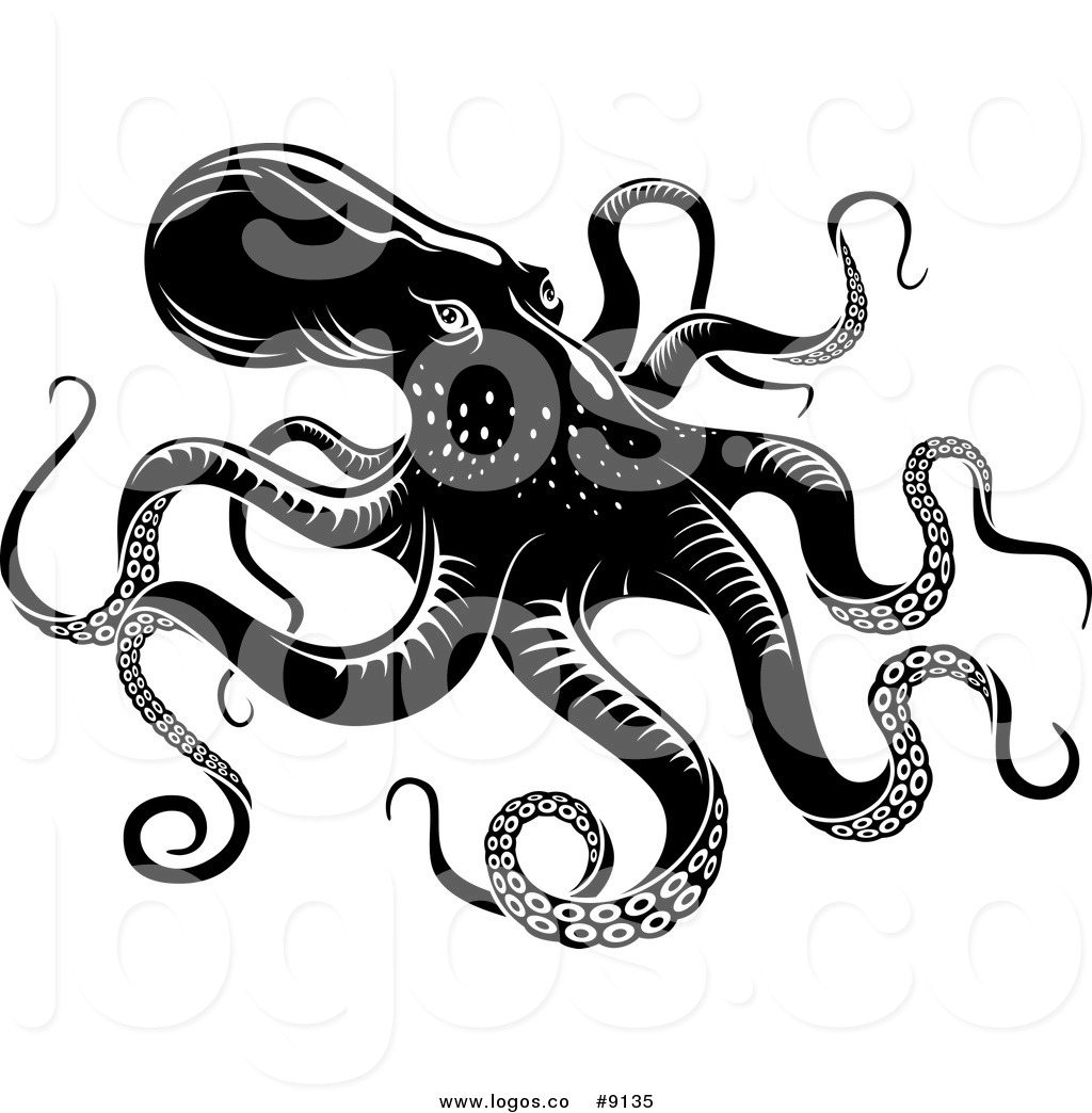 Octopus Logo Vector at Vectorified.com | Collection of Octopus Logo ...