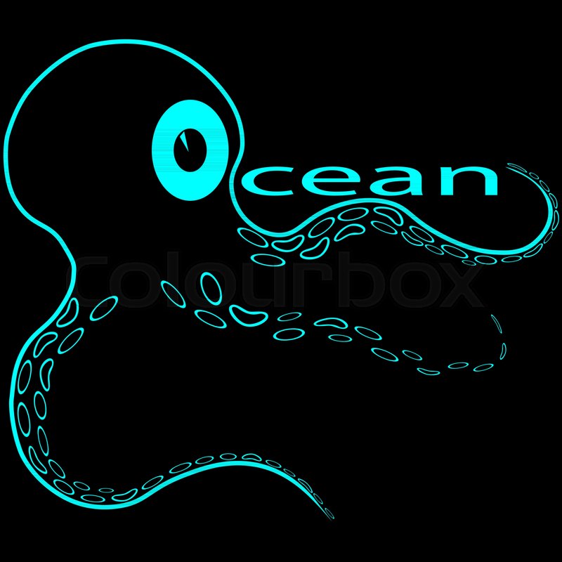 800x800 Abstract Octopus Ocean Business Stock Vector Colourbox