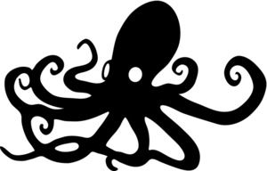 Collection Of 'octopus Silhouette' Download More Than Images 300x192 Collection Of 'octopus Silhouette' Download More Than Images