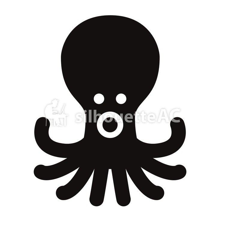 Free Silhouette Vector Legs Octopus Animal 750x750 Free Silhouette Vector Legs Octopus Animal