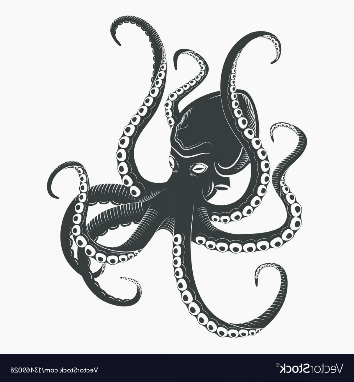 Octopus Tentacles Vector at Vectorified.com | Collection of Octopus ...