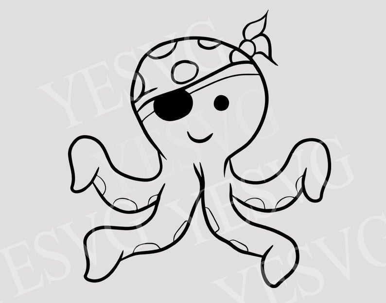 794x623 Octopus Octopus Clipart Octopus Vector Cute Octopus Etsy