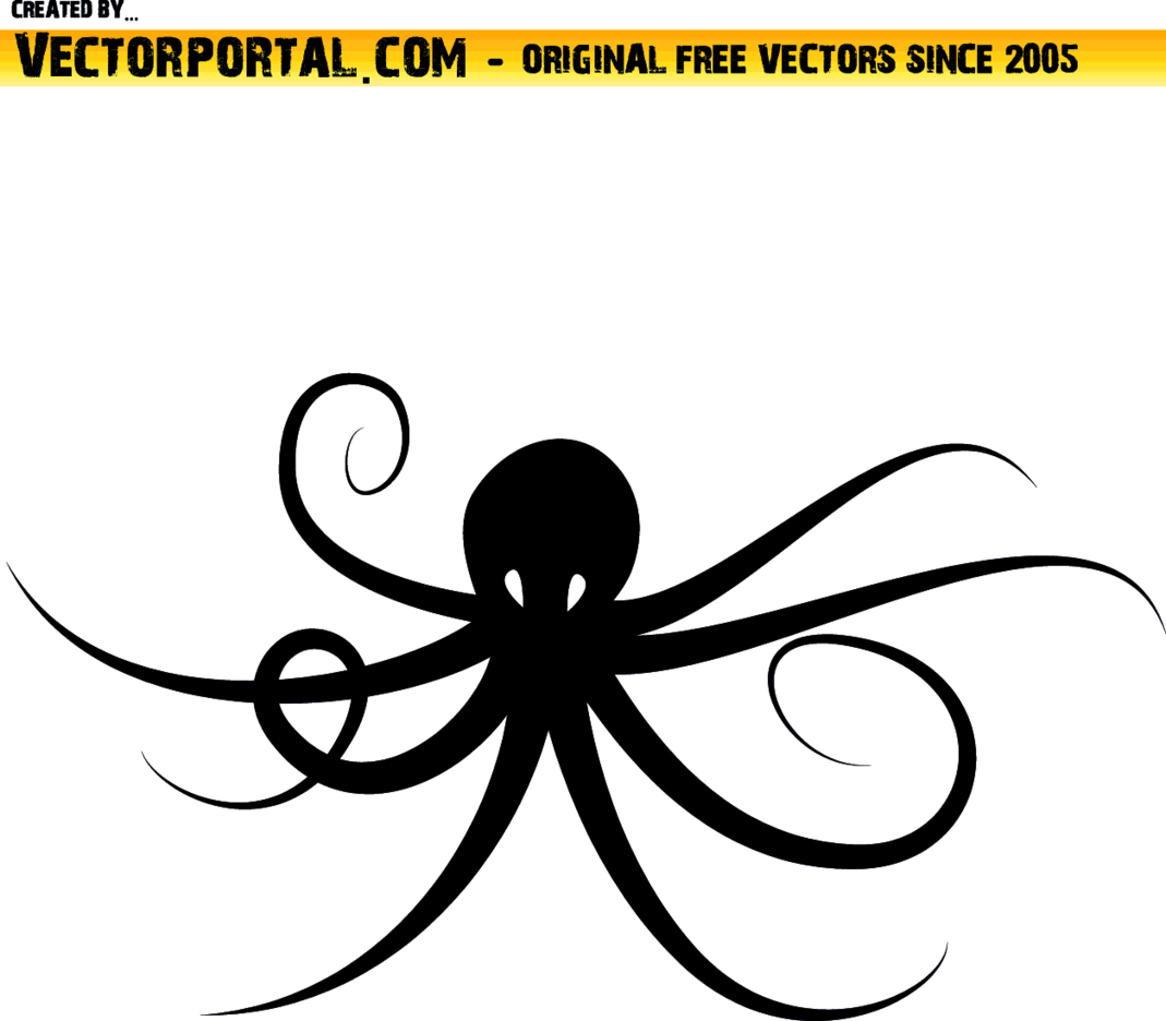 1069x936 Octopus Vector Freevectors