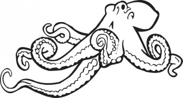 375x200 Octopus Clip Art Free Free Vector For Free Download