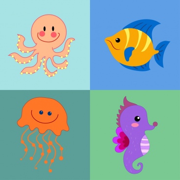 368x368 Octopus Free Vector Download