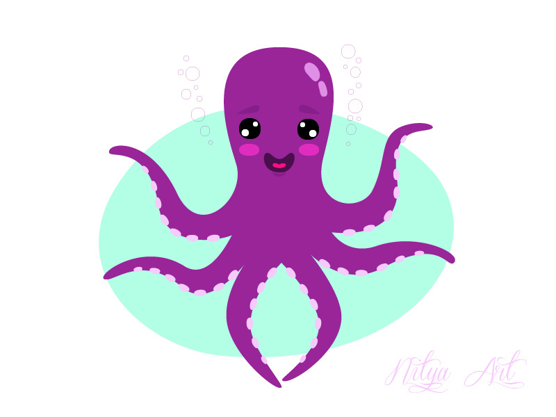 Octopus Vector Image