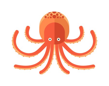 450x358 Illustration Of Cartoon Octopus Vector Illustration Of Octopus