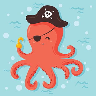 310x310 Octopus Vector Set Free Graphics Uihere