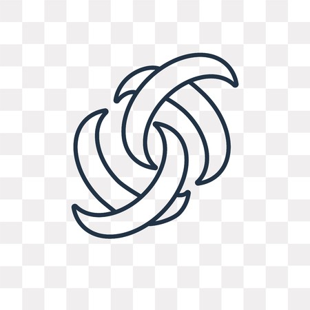 450x450 Odin Vector Outline Icon Isolated On Transparent Background, High