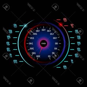 300x300 Car Or Automobile Speedometer Or Odometer Vector Hoodamathrun