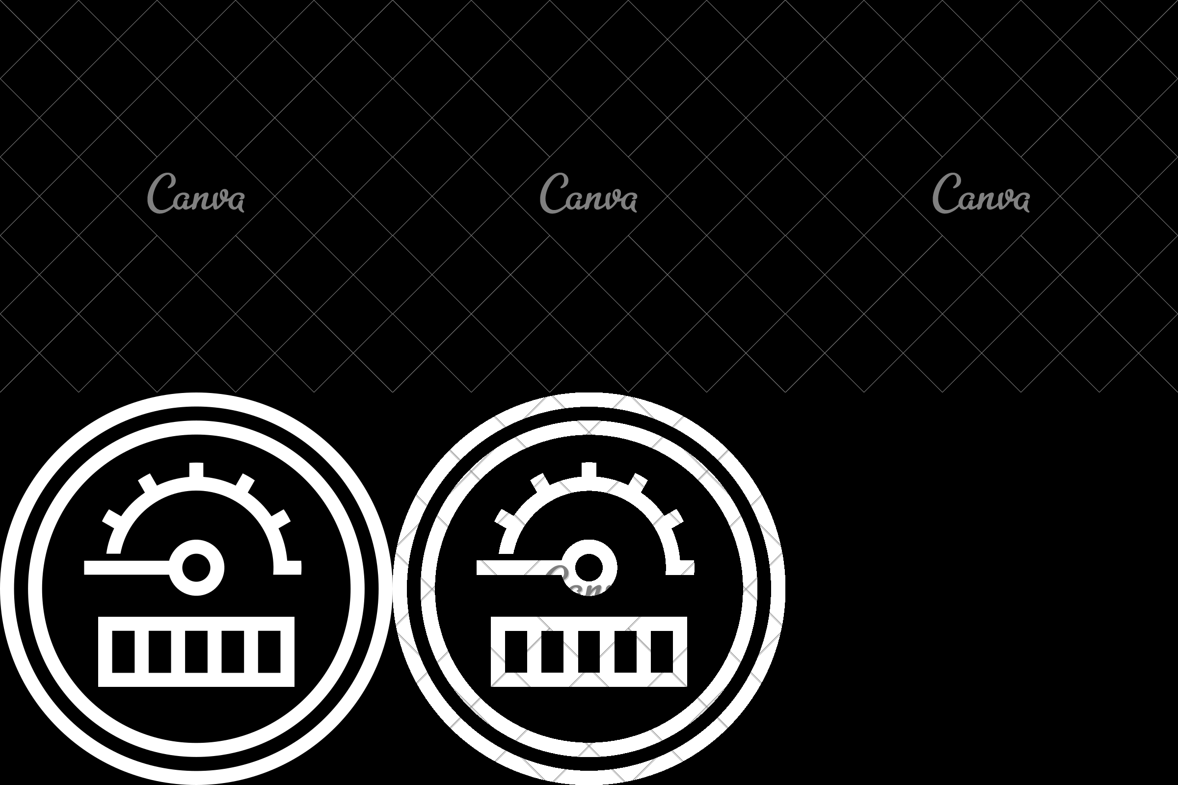 2400x1600 Outline Beautiful Motorbike Odometer Vector Icon