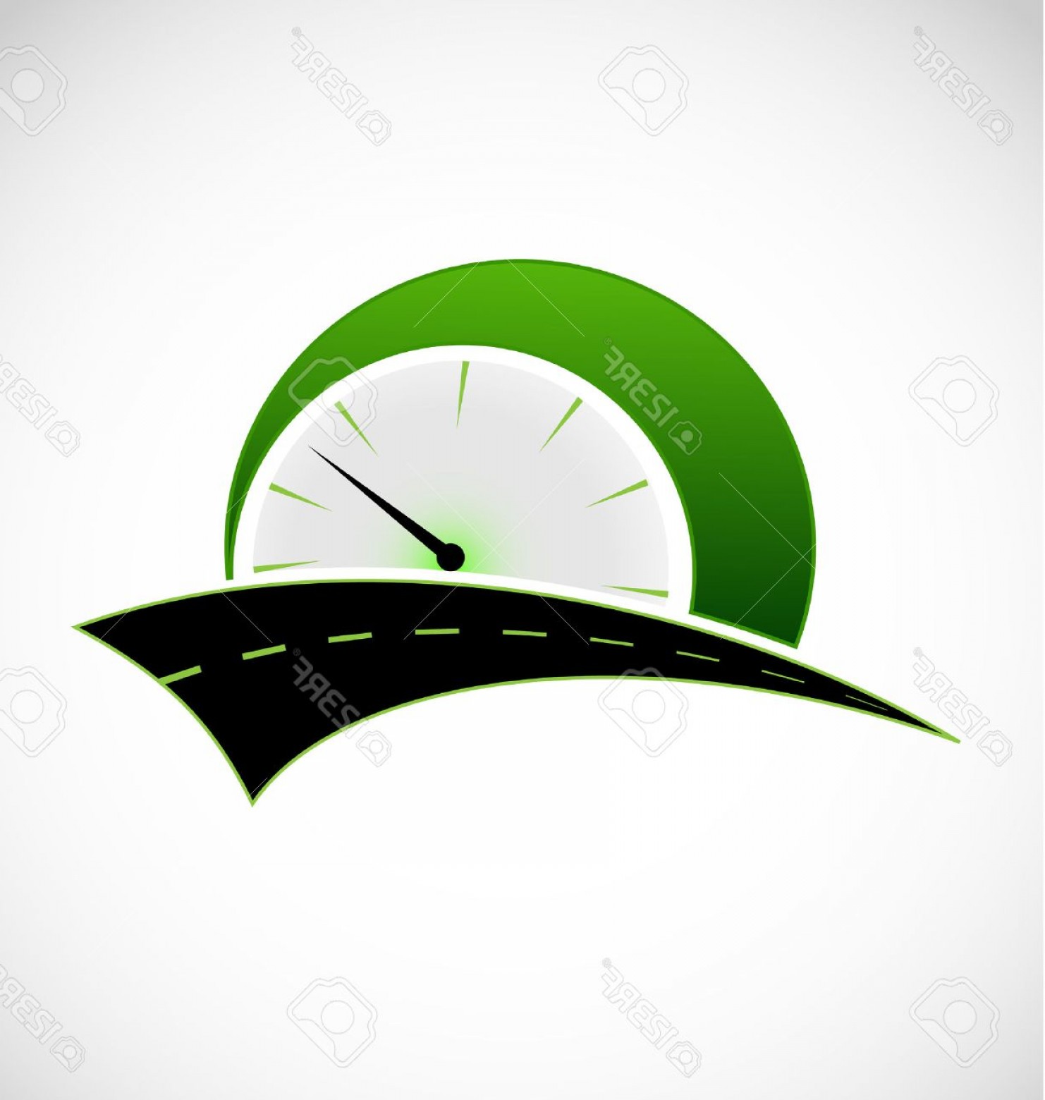 1482x1560 Photostock Vector Speed Odometer And Road Logo Newwaysys
