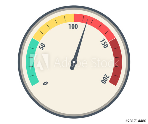 500x417 Speedometer Basic Vector Color Speedometer Icon Speedometers