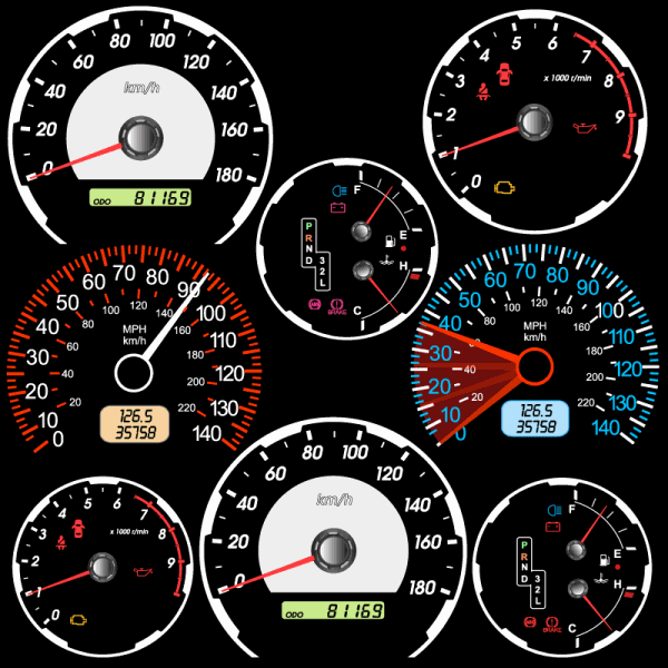 600x600 Odometer My Free Photoshop World
